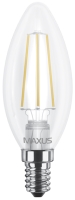 Photos - Light Bulb Maxus 1-LED-537 C37 FM-C 4W 3000K E14 