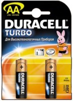 Photos - Battery Duracell  2xAA Turbo MN1500