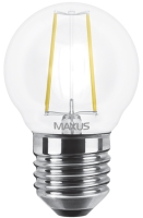 Photos - Light Bulb Maxus 1-LED-545 G45 FM 4W 3000K E27 