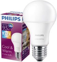 Photos - Light Bulb Philips LED Scene Switch A60 9.5W 3000K/6500K E27 