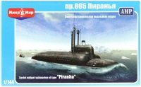 Photos - Model Building Kit AMP Soviet Submarine Piranha (1:144) 