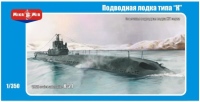 Photos - Model Building Kit AMP Soviet Submarine K-21 (1:350) 