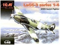 Photos - Model Building Kit ICM LaGG-3 series 1-4 (1:48) 