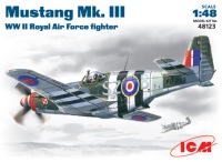 Photos - Model Building Kit ICM Mustang Mk.III (1:48) 