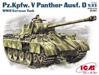Photos - Model Building Kit ICM Pz.Kpfw.V Panther Ausf.D (1:35) 