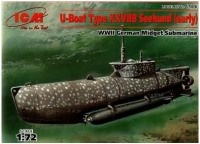 Photos - Model Building Kit ICM U-Boat Type XXVII Seehund (early) (1:72) 