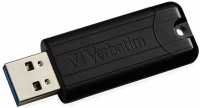 Photos - USB Flash Drive Verbatim PinStripe USB 3.0 128 GB
