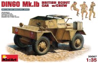 Photos - Model Building Kit MiniArt Dingo Mk.Ib British Scout Car w/Crew (1:35) 