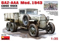 Photos - Model Building Kit MiniArt GAZ-AAA Mod. 1943 Cargo Truck (1:35) 