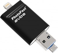 Photos - USB Flash Drive PhotoFast i-FlashDrive EVO Plus 128 GB