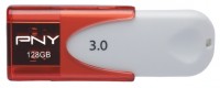 Photos - USB Flash Drive PNY Attache 4 3.0 128Gb 