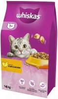 Photos - Cat Food Whiskas Adult Chicken  14 kg