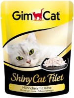 Photos - Cat Food Gimpet Adult Shiny Cat Filet Chicken/Cheese 0.07 kg 