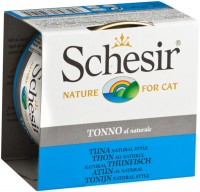 Photos - Cat Food Schesir Adult Canned Tuna Natural 85 g 
