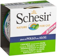 Photos - Cat Food Schesir Kitten Canned Chicken/Aloe 85 g 