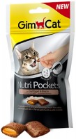 Photos - Cat Food Gimpet Adult Nutri Pockets Poultry/Biotin 0.06 kg 