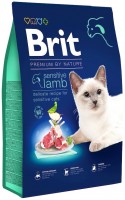 Photos - Cat Food Brit Premium Adult Sensitive  800 g