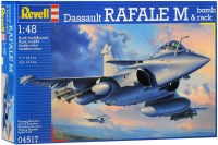 Photos - Model Building Kit Revell Dassault Rafale M and Bomb Rack (1:48) 