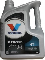 Photos - Engine Oil Valvoline Synpower 4T 10W-40 4 L