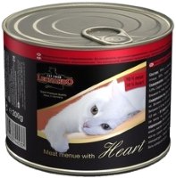 Photos - Cat Food Leonardo Adult Canned with Hearts  0.2 kg