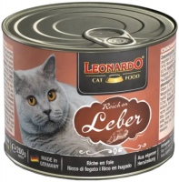 Photos - Cat Food Leonardo Adult Canned with Liver  200 g