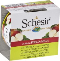 Photos - Dog Food Schesir Adult Canned Chicken/Apple 150 g 1