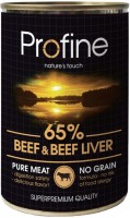 Photos - Dog Food Profine Adult Canned Beef/Liver 400 g 1