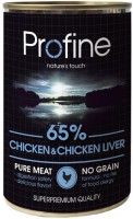 Photos - Dog Food Profine Adult Canned Chicken/Liver 400 g 1
