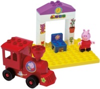 Photos - Construction Toy BIG Peppa Train Stop 57072 