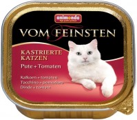 Photos - Cat Food Animonda Sterilized Vom Feinsten Turkey/Tomatos 0.1 kg 