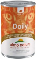 Photos - Cat Food Almo Nature Adult DailyMenu Veal 400 g 