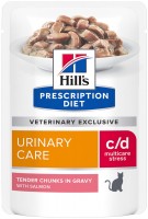 Photos - Cat Food Hills PD c/d Urinary Stress Salmon 12 pcs 