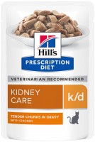 Photos - Cat Food Hills PD k/d Chicken Pouch 