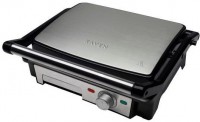 Photos - Electric Grill RAVEN EGE002 stainless steel