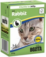 Photos - Cat Food Bozita Feline Jelly Rabbit 370 g 