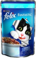 Photos - Cat Food Felix Packaging Adult Fantastic Jelly Cod 10 pcs 