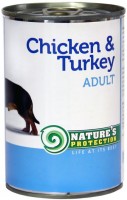 Photos - Dog Food Natures Protection Adult Canned Chicken/Turkey 