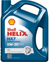 Photos - Engine Oil Shell Helix HX7 Professional AV 5W-30 5 L