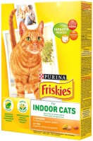 Photos - Cat Food Friskies Adult Indoor Chicken/Garden Greens  400 g