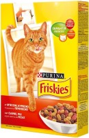 Photos - Cat Food Friskies Adult Meat/Chicken/Liver  1.5 kg