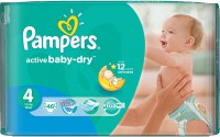 Photos - Nappies Pampers Active Baby-Dry 4 / 46 pcs 