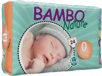 Photos - Nappies Bambo Nature Diapers 0 / 24 pcs 