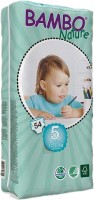 Photos - Nappies Bambo Nature Diapers 5 / 54 pcs 