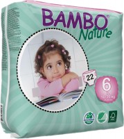 Photos - Nappies Bambo Nature Diapers 6 / 22 pcs 