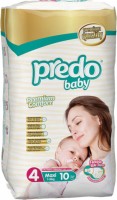 Photos - Nappies Predo Baby Diapers 4 / 10 pcs 