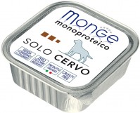 Photos - Dog Food Monge Monoprotein Solo Venison 150 g 1