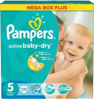 Photos - Nappies Pampers Active Baby-Dry 5 / 126 pcs 
