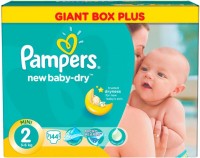 Photos - Nappies Pampers New Baby-Dry 2 / 144 pcs 