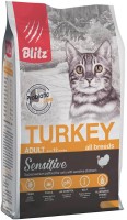 Photos - Cat Food Blitz Adult Turkey  2 kg