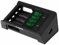 Battery Charger Varta LCD Smart Charger + 4xAA 2100 mAh 